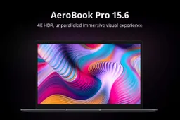CHUWI AeroBook Pro 15.6 coming with 4K screen