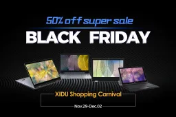 XIDU laptops hit Amazon Black Friday Sale 2019