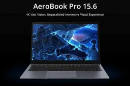 CHUWI AeroBook Pro 15.6 with 4K display goes live
