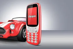 The first 4G VoLTE feature phone with a large battery and a selfie cam