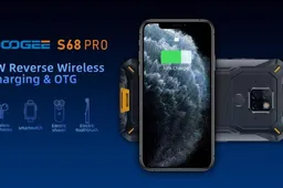 DOOGEE S68 Pro - first wireless reverse charging in action