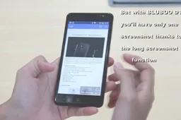 Video : Take the easy super screenshots with Bluboo D1