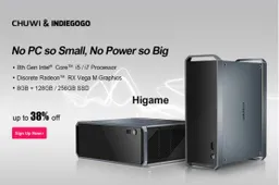 We know the special Indiegogo pricing for the Chuwi HiGame mini PC