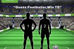 Guess a football player and win free Leagoo T5 phone