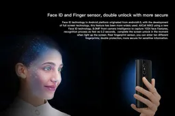 Official video showing the Face ID functionality for AllCall Mix2 released