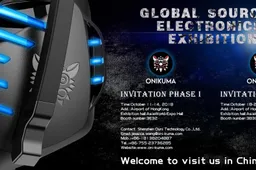 Onikuma released a budget gaming headset at HK Expo