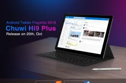 Launch conference of Chuwi Hi9 Plus starts tonight on Facebook