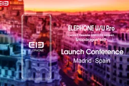 Elephone U Series Launching in Spain on February 8th