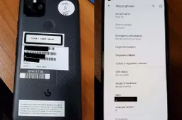 Google Pixel 5 appears in a new live photos