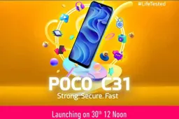 Poco C31 To Go Official In India On Sept. 30 On Flipkart, Design Tipped