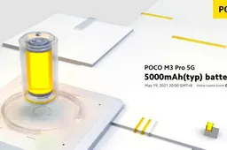 Poco M3 Pro 5G coming with 5000mAh battery and 18W charging