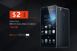 Ulefone Power gets a price cut; 10 Ulefone Be Pure Lite being given away!