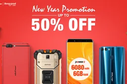 Ulefone New Year Promo Kicks Off on Banggood - Up to $80 Off!