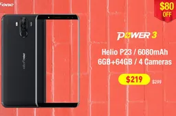 Big battery Ulefone Power 3 and Power 3S sale on Aliexpress