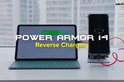 Reverse Charging: Use Ulefone Power Armor 14 as a power bank