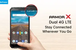 Rugged Ulefone Armor X features 4G LTE dual SIM support