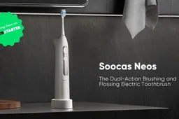 Revolutionary Dual-Action Brushing and Flossing Electric Toothbrush Soocas Neos launched on Kickstarter