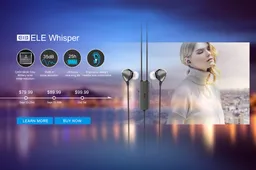 Presales of the ELE Whisper headphones are up