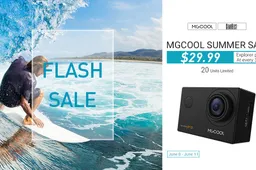 MGCOOL Explorer Pro 4K Action Camera only $29.99 in Flash Sale
