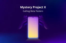 Realme is calling beta testers for "Project X"
