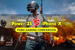 Watch : Ulefone Power 3S vs iPhone X gaming performance comparison