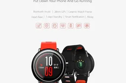 Ceramic Huami Amazfit sport watch available with $30 discount