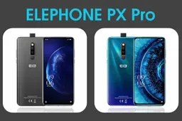 Take a glimpse at the full design of ELEPHONE PX Pro