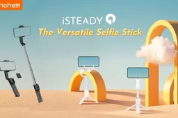 Hohem iSteady Q Selfie Stick with Multiple Usage and Smart Stabilization: released for just $39.99