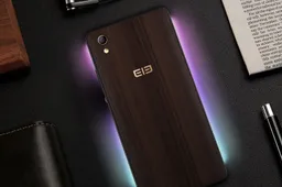 Elephone will soon launch a device with a wooden back and..