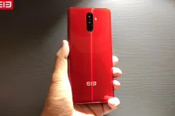 Elephone S9 Shows Up in a Beautiful Red Tint