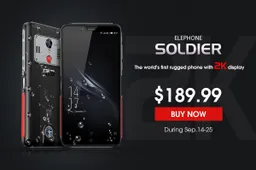 Elephone Soldier First Rugged Phone with 2K Screen Launched at $189.99