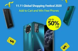 Get up to 50% off with Cubot Deals during 11.11 festival