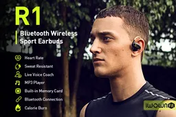 iWOWNfit R1 Wireless Sports Earbuds vs Airpods, Jabra and Under Armour