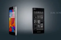 Siswoo R9 'Darkmoon' takes a jab at the Yotaphone, complete with dual displays