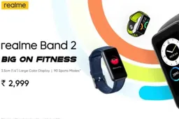 Realme Band 2 With 1.4-Inch Display, 90 Sports Modes Launched Alongside Smart TV Neo 32-Inch in India