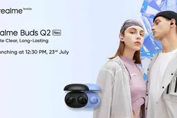 Realme Buds Q2 Neo TWS Earbuds Set To Launch In India On July 23