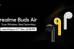 Realme Buds Air price tipped to be Rs 4,999 ($70)