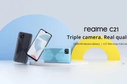 Realme C21 goes official with Helio G35, 5000mAh battery and $120 price!