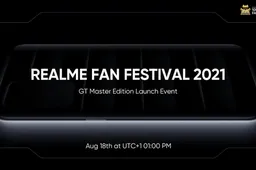 Realme GT Master Edition series and other products coming on August 18th