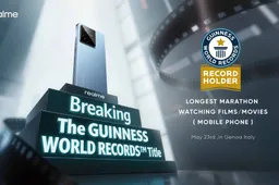 realme GT 7 Breaks Guinness Record with 24-Hour Nonstop Movie Playback