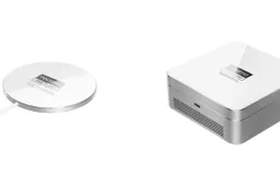 Wireless chargers with Realme MagDart magnets showed in images