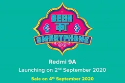 Redmi 9A ‘Desh Ka Smartphone’ Launching in India on September 2