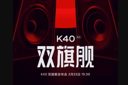 Redmi K40/Pro Dolby Atmos dual speakers produce sound in all directions
