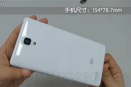 Leak: 4G LTE version of the Xiaomi Redmi Note photos