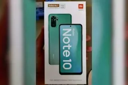 Redmi Note 10 retail box has appeared