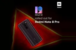 Redmi Note 8 Pro is getting MIUI 12 Stable update in India