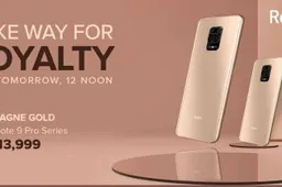 Redmi Note 9 Pro and Note 9 Pro Max Now Available in Champagne Gold in India