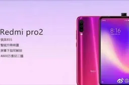 Lu Weibing: Redmi Pro 2 render with Snapdragon 855 is fake