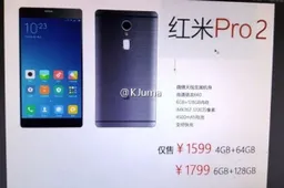 Purported Xiaomi Redmi Pro 2 leaked