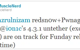 iOS 4.3.1 Untethered Jailbreak Available in a Few Hours!